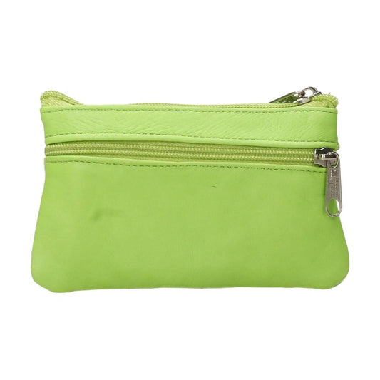 Monedero Napa 3 Cremalleras San Piel