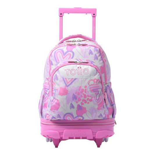 Mochila Escolar Con Ruedas Desmontable Amalia Totto-Tiza