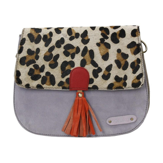 Bolso De Piel Rose Print Soruka