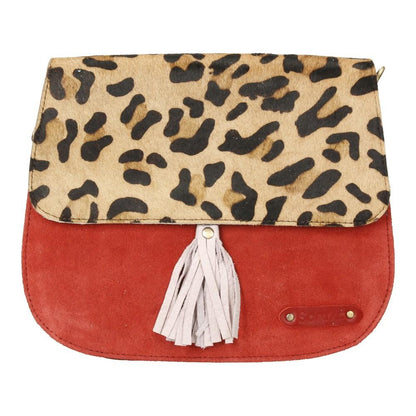 Bolso De Piel Rose Print Soruka