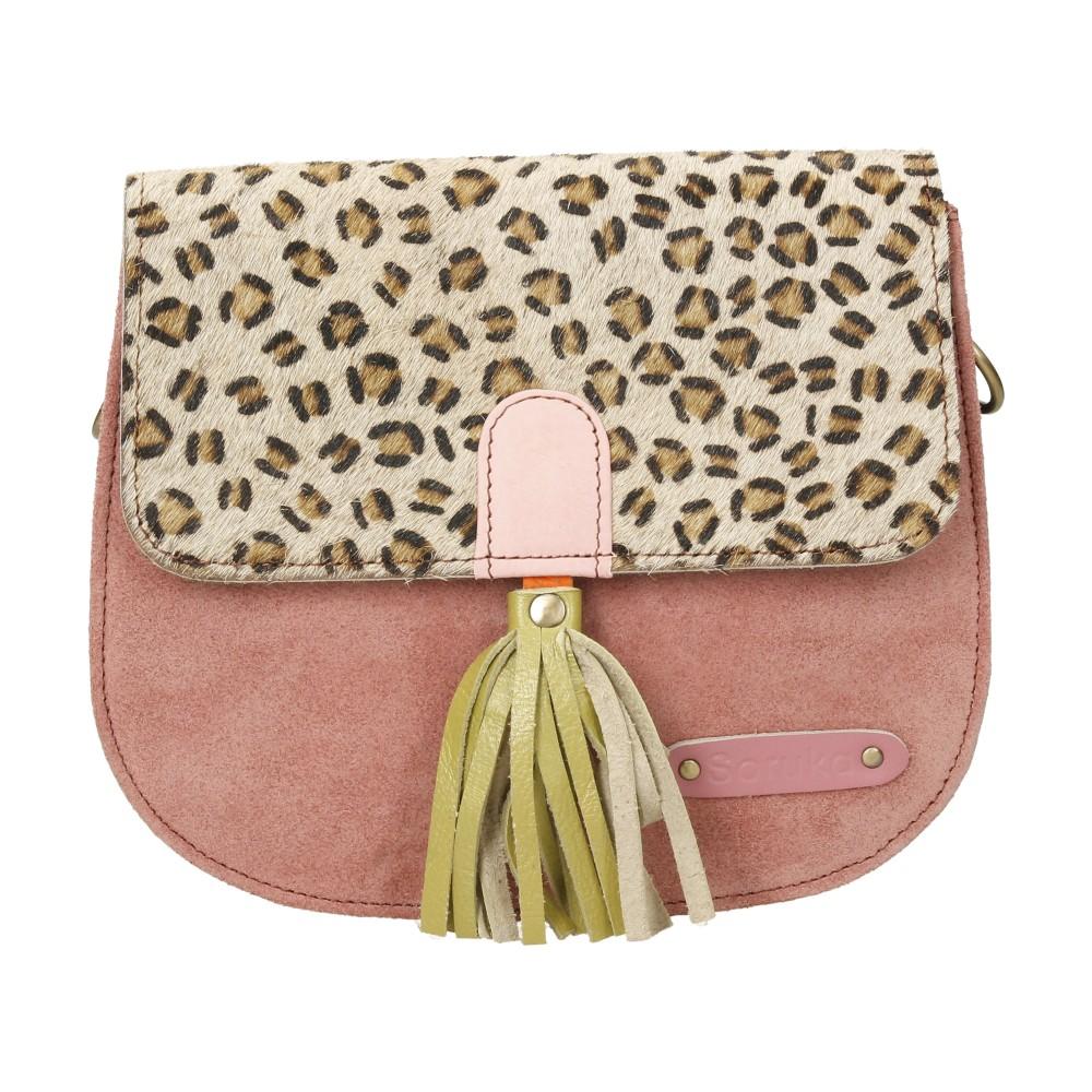 Bolso De Piel Lena Print Soruka
