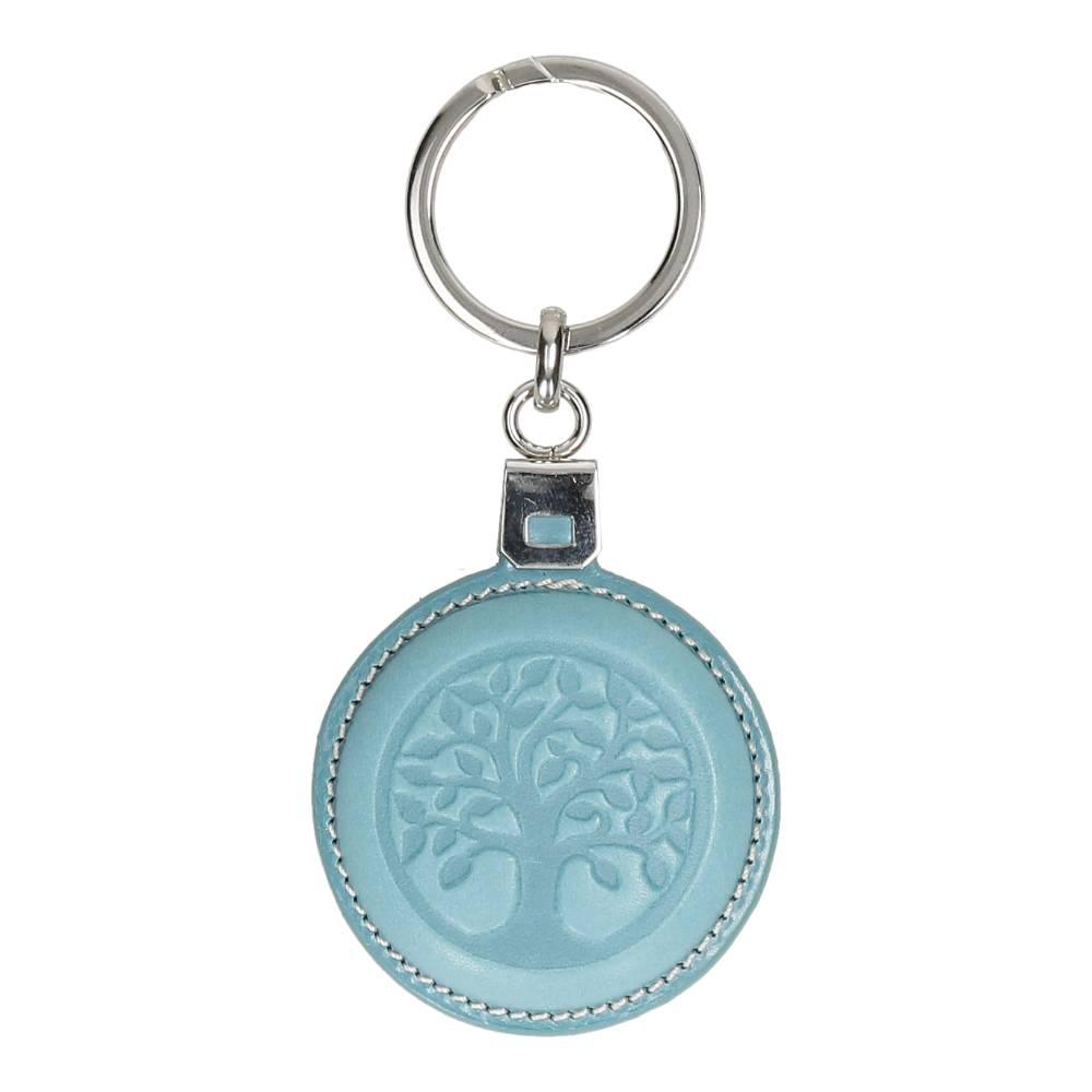 Llavero De Piel "Arbol De La Vida"