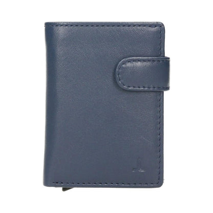 Tarjetero/Cartera RFID Aluminio y Piel J.L