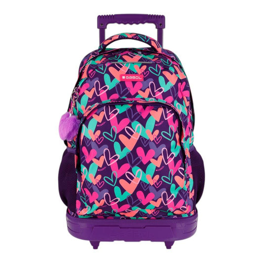 Mochila Con Ruedas Desmontable Kokoro Gabol