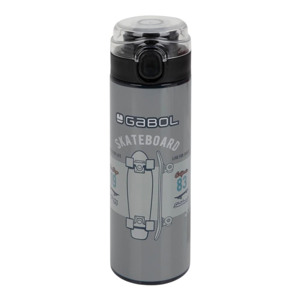 Botella Térmica Gabol Trick Gris de Acero Inoxidable 600 ml