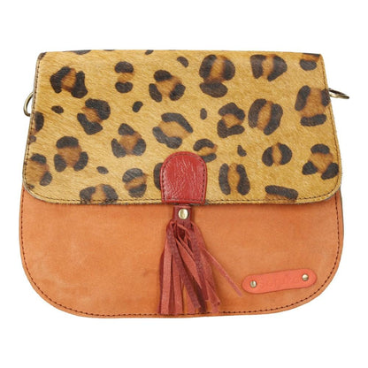 Bolso De Piel Rose Print Soruka