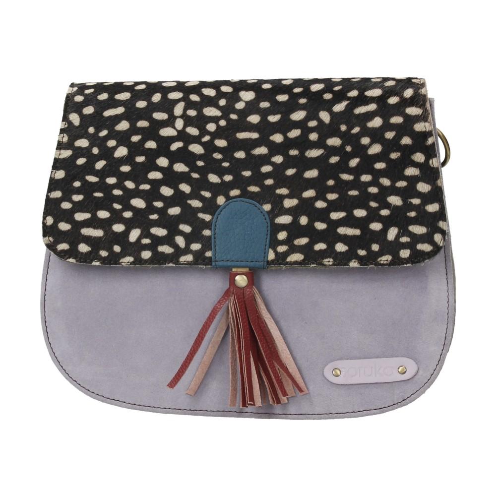 Bolso De Piel Rose Print Soruka