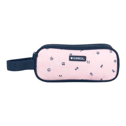Estuche Triple Gabol Icon Rosa Palo