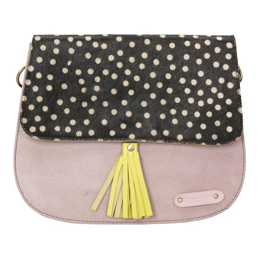 Bolso De Piel Rose Print Soruka