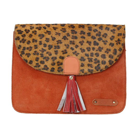 Bolso Bandolera De Piel Olivia Soruka