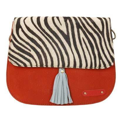 Bolso De Piel Rose Print Soruka