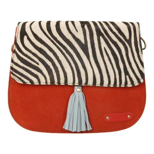 Bolso De Piel Rose Print Soruka