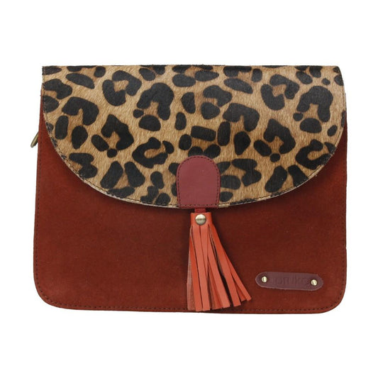 Bolso Bandolera De Piel Olivia Soruka