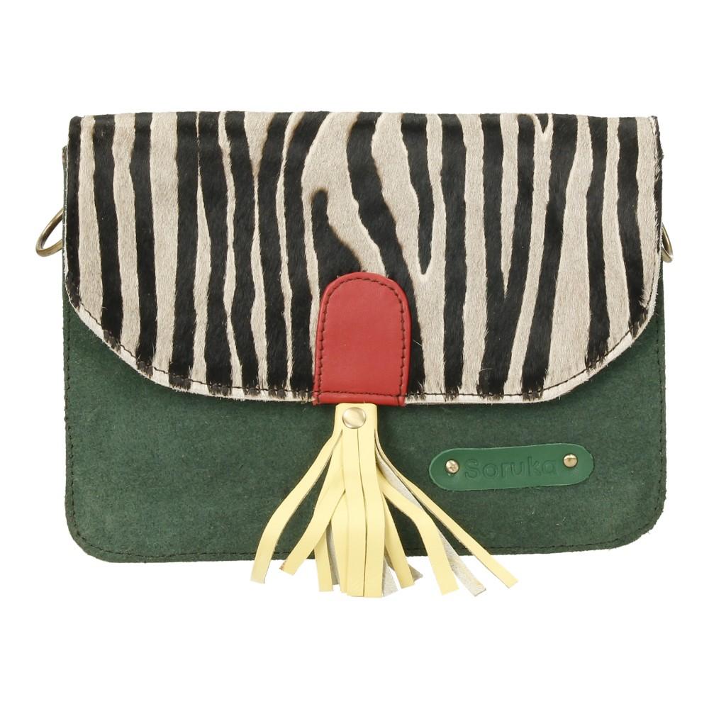 Bolso Bandolera De Piel Claire Soruka
