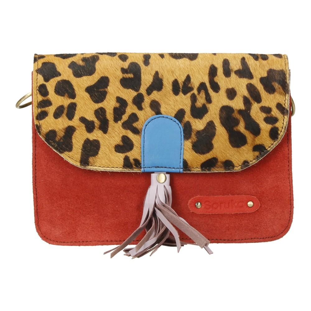 Bolso Bandolera De Piel Claire Soruka