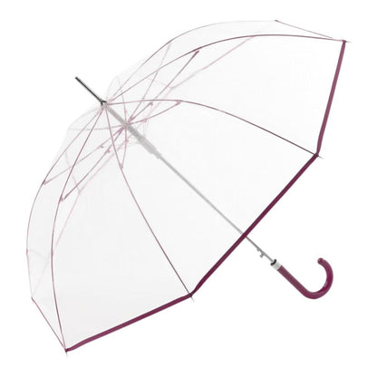 Paraguas Largo Transparente Bright C-Collection