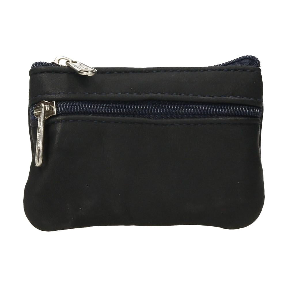 Monedero Napa 2 Cremalleras San Piel