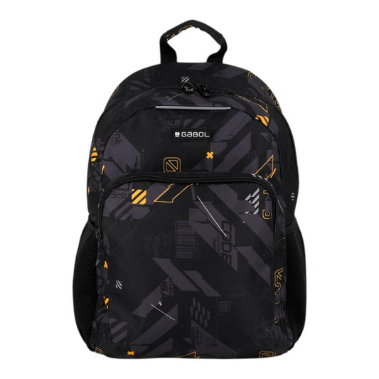 Mochila Escolar Gabol Byte Negra para 1º y 2º de Primaria
