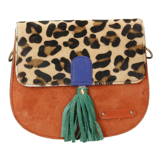 Bolso De Piel Lena Print Soruka