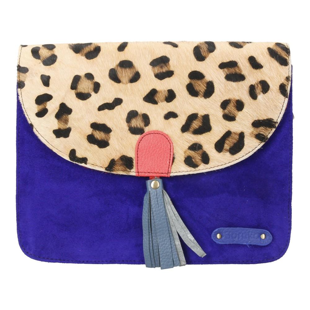 Bolso Bandolera De Piel Olivia Soruka