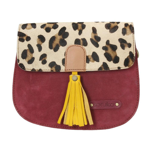 Bolso Bandolera De Piel Lena Soruka
