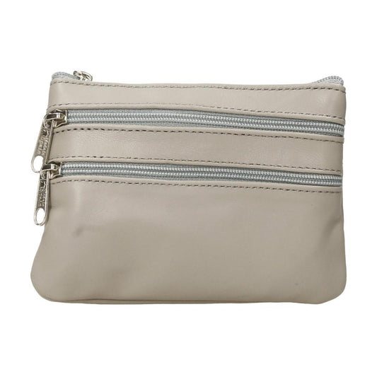 Monedero Napa 4 cremalleras San Piel