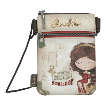 Bandolera con bolsillo frontal Muse