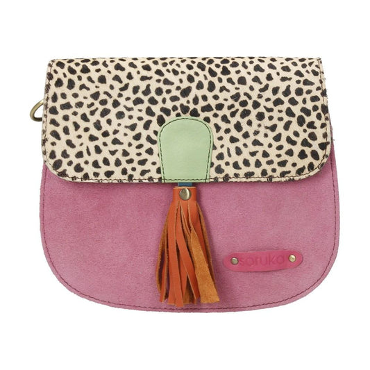 Bolso Bandolera De Piel Lena Soruka