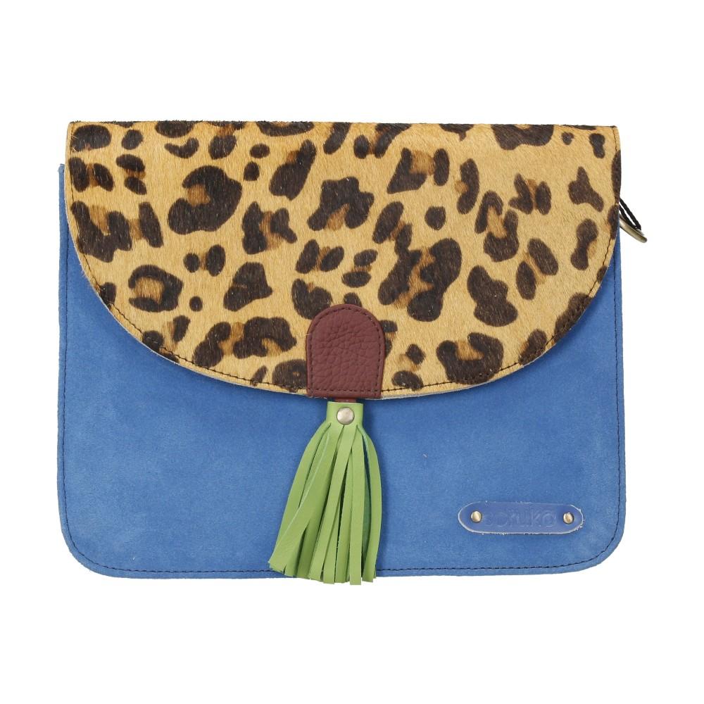 Bolso Bandolera De Piel Olivia Soruka