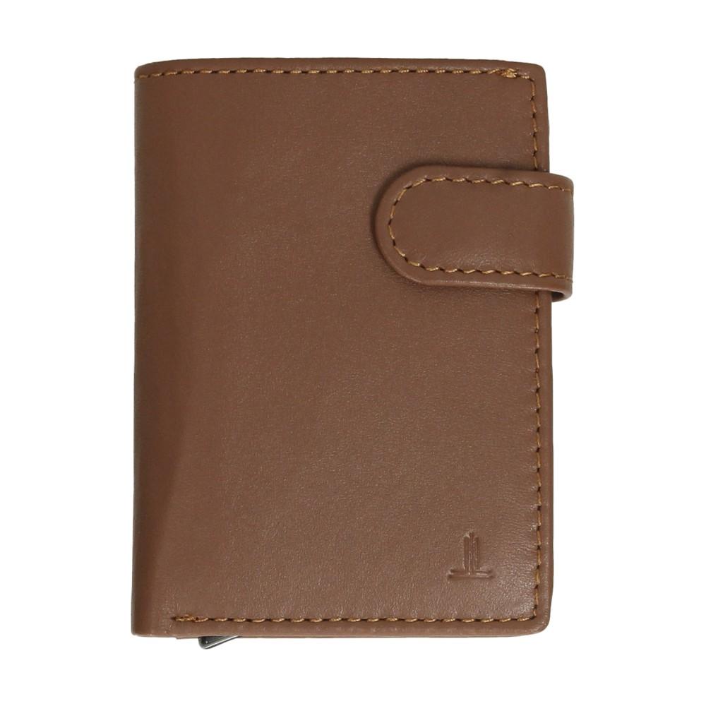 Luisipo Cartera De Piel "RFID Aluminio" J.L Piel