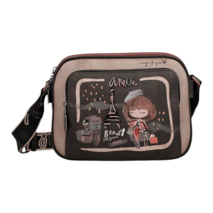 Bolso Bandolera Original 3 Compartimentos"Anekke"