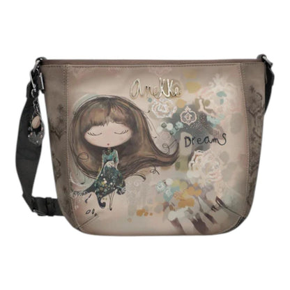 Bolso Bandolera Original 3 Compartimentos"Anekke"