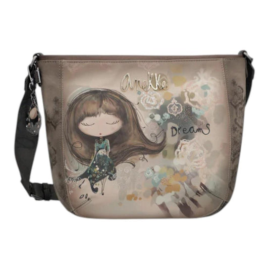 Bolso Bandolera Original 3 Compartimentos"Anekke"