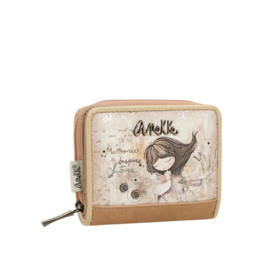 Monedero Con Solapa Memories Anekke