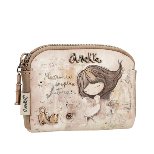 Monedero Con Solapa Memories Anekke