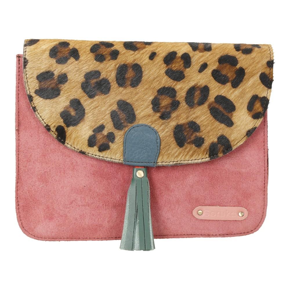 Bolso Bandolera De Piel Olivia Soruka