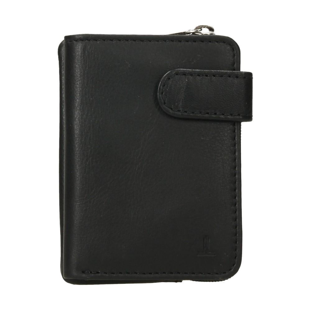 Luisipo Tarjetero/Cartera RFID Aluminio y Piel J.L