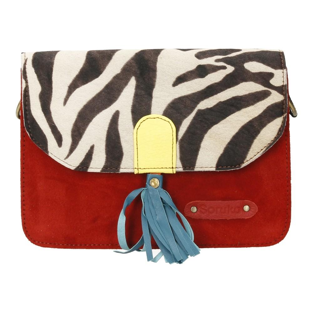 Bolso Bandolera De Piel Claire Soruka