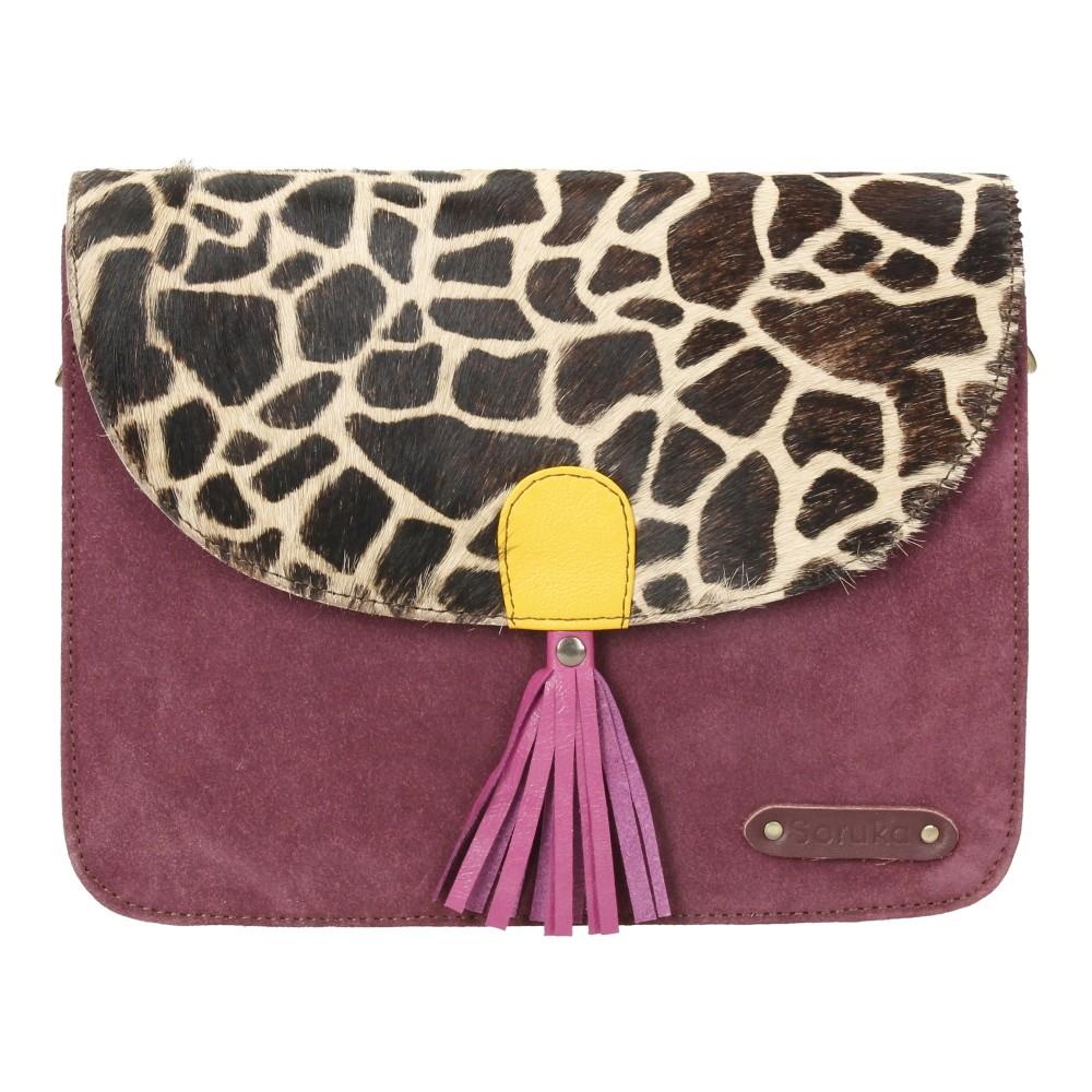 Bolso Bandolera De Piel Olivia Soruka