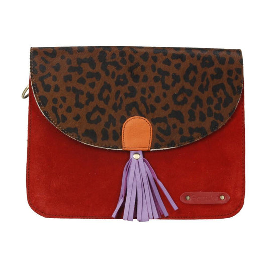 Bolso Bandolera De Piel Olivia Soruka
