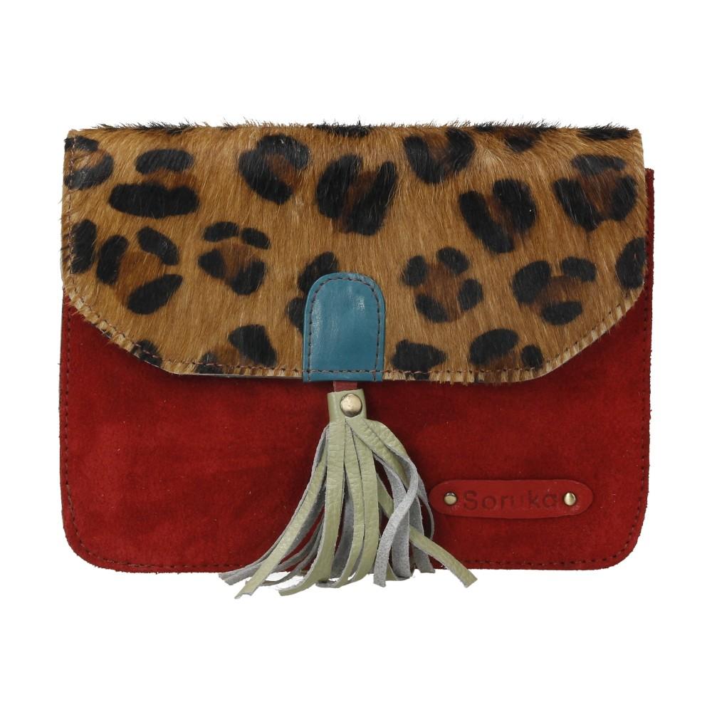 Luisipo Bolso Bandolera De Piel Claire Soruka