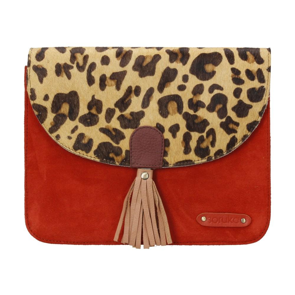 Bolso Bandolera De Piel Olivia Soruka