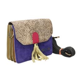 Bolso De Piel Claire Print Soruka