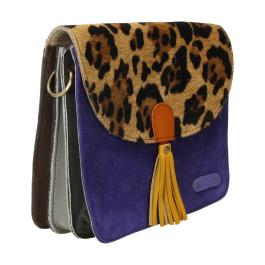 Bolso De Piel Olivia Print Soruka