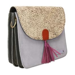 Bolso De Piel Olivia Print Soruka