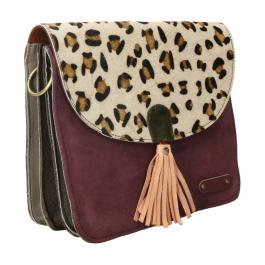 Bolso De Piel Olivia Print Soruka