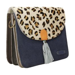 Bolso De Piel Olivia Print Soruka