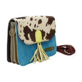 Bolso De Piel Claire Print Soruka