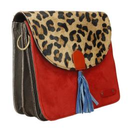 Bolso De Piel Olivia Print Soruka