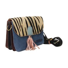 Bolso De Piel Claire Print Soruka